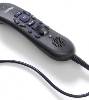 Nuance PowerMic II USB dictation microphone, close-up product photo