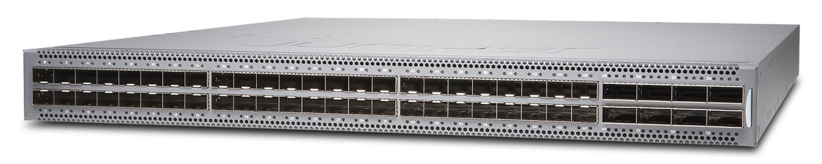 Juniper EX4650-48Y Switch, Ansicht von links
