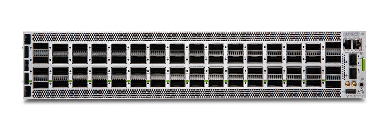 Juniper QFX5230-64CD Switch, Frontansicht
