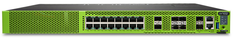 Juniper SRX1600 Firewall, Herstellerfoto Juniper Networks (Vorderseite schräg)